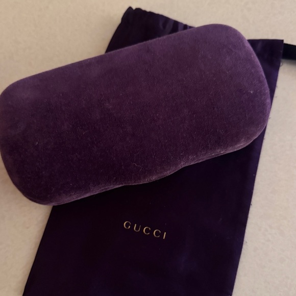 GUCCI ROUND-FRAME ACETATE SUNGLASSES - Picture 6 of 6